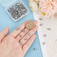 Accessoires de bijoux à bricoler soi-même en acier inoxydable 304 plaqué or véritable 18 carats-304 fermoir mousqueton boucle à ressort Bracelet 9mm 10mm