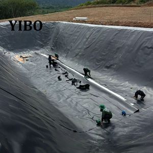 Bâche de bassin en géomembrane YIBO industrielle anti-UV, imperméable et écologique pour fermes piscicoles, barrages et réservoirs - Product Image 5