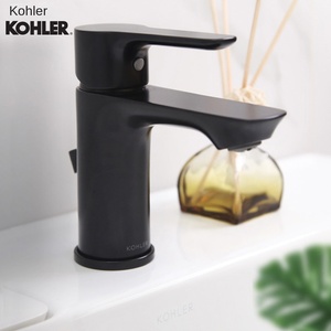 Robinet intelligent 25102T monocommande chaud/froid monotrou moderne pour lavabo domestique, couleur noire - Product Image 4
