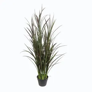 Artificial Plant Onion Tall Willow Dracaena Wheat Grass Rain tree Plastic Verdure Spray in pot For Home Decoration Outdoor