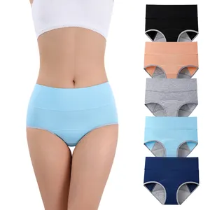 5 Layer Leak Proof Custom Size Lady Underwear Cotton Women's Period Menstrual Panty