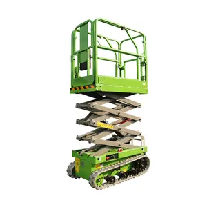 6m 8m 10m Manlift Mobile Electric Tracked Scissor Lift Self Propelled Scissor Lift For Sale