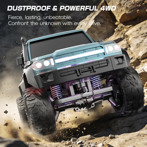 SJY-E201/E202 Vehículo Todoterreno RC 4WD 1/20, Camioneta con Luces LED, Simulación a Escala Real, Auto de Juguete para Niños - Product Image 3