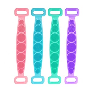 Silicone <strong>Back</strong> <strong>Scrubber</strong> for Shower, Silicone Body <strong>Scrubber</strong> Long Bath Body Brush <strong>Back</strong> Brush Exfoliating Body <strong>Scrubber</strong> with Handle - Product Image 6