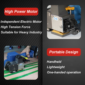 <span class=keywords><strong>Fromm</strong></span>-banda de plástico portátil P326, máquina de flejado de sellado térmico eléctrico para envolver palés - Product Image 3