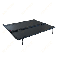 Cache-benne rigide pliable en trois parties pour pick-up, avec système de verrouillage et rideau coulissant, service OEM/ODM – Meilleures ventes