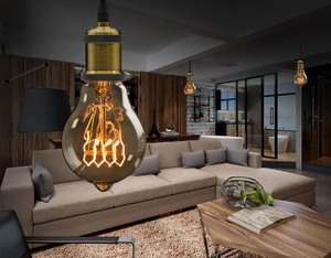 EU Cắm Poewer Dây Với <span class=keywords><strong>Dimmer</strong></span> Vintage <span class=keywords><strong>Lamp</strong></span> Chủ E27 Phụ Kiện Bóng Đèn Ổ Cắm Ánh Sáng Với Knob Chuyển Dệt Xoắn - Product Image 4