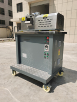 Machine de découpe de brins de coupe de granulés de plastique