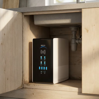 Sistem Pemurnian Air Alkali Mineral Ultrafiltrasi Elektrik 6-Tahap untuk Penggunaan Rumah Tangga, Pemurni Air UV di Bawah Wastafel