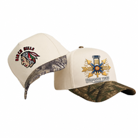 Casquette Trucker Unisexe Structurée à 5 Panneaux avec Logo Personnalisé, Visière Courbée, Fermeture à Boucle, 100% Coton Sergé, Idéale pour la Chasse et les Activités de Plein Air