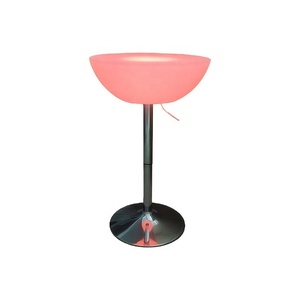 Mesa <span class=keywords><strong>de</strong></span> Bar LED Iluminada, Silla <span class=keywords><strong>de</strong></span> Bar LED RGB <span class=keywords><strong>de</strong></span> Plástico Multicolor para Cafetería, Silla <span class=keywords><strong>de</strong></span> Jardín LED para Club Nocturno, Bar, <span class=keywords><strong>Parque</strong></span> - Product Image 6