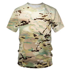 <span class=keywords><strong>Wan</strong></span> Hombres Tallas grandes Negro Blanco Camuflaje Impresión 3D Camisetas Unisex Multi Diseño Camuflaje Imprimir 3D camiseta - Product Image 4
