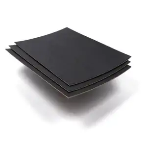 Vente en gros, feuille de papier en carton noir gris C1S C2S, carton noir Duplex