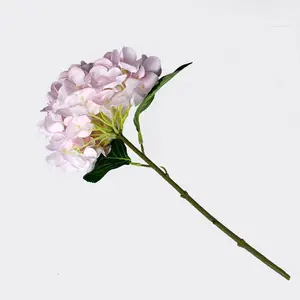 Factory Direct Wholesale Decorative Silk Flower Wedding Centerpieces Decoration Flores Artificiales Hydrangeas Flowers