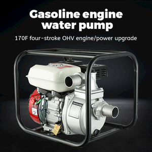 Benzinmotor 2 Zoll Industrielle Landwirtschaftliche Bewässerungswasserpumpen für sauberes Wasser - Product Image 3