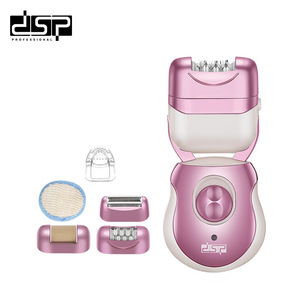 Dsp Professional 5 In 1 <b>Epilator</b> 9200 Rpm Rechargeable Battery For Women Body Hair Removal Grooming Kit - Product Image 5