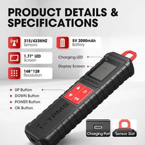 Détecteur de Pression des Pneus LAUNCH X431 I-TPMS 2026 – Outil de Diagnostic et de Programmation des Capteurs I-TPMS - Product Image 6