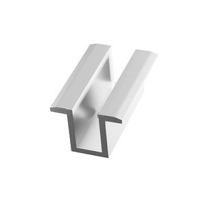 Pince centrale fixe en aluminium Pince de montage solaire Pince centrale solaire - Product Image 5