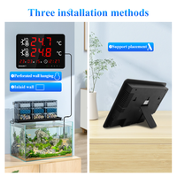 Termómetro Digital Inteligente WiFi Tuya con Doble Registro de Temperatura, Sonda Impermeable, Alarma y Monitoreo Remoto RS485 para Cadena de Frío Interior