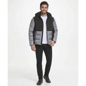 Veste matelassée pour homme de qualité supérieure, nouvelle conception, lourde, fermeture éclair, veste d'hiver, veste matelassée - Product Image 1