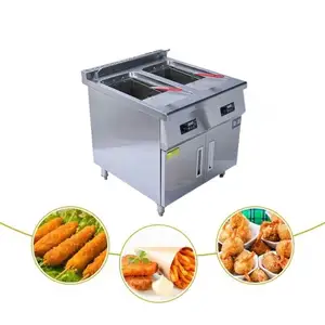 Factory direct price fried potato cut machine chips frying machine deep fryer small