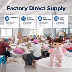 <span class=keywords><strong>Poupée</strong></span> en peluche douce gothique pour bébé fille, <span class=keywords><strong>ma</strong></span> <span class=keywords><strong>première</strong></span> <span class=keywords><strong>poupée</strong></span>, avec hochet interactif, 23 cm, tenue florale rose, jouet doux - Product Image 3