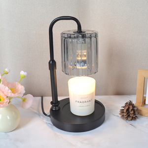 Modern Adjustable Crystal <b>Table</b> Lamp Linen Shade E26 <b>LED</b> Touch Control Wi-Fi 3000K Warm <b>Light</b> Flexible Neck Metal Base for - Product Image 5