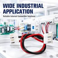 كابل نحاسي محوري معزول بالـ PVC مقاس 28-14 AWG مع موصلات محول، تصنيف IP65، للتوصيل الصناعي بين PLC/الأجهزة الطبية ولوحات الدوائر المطبوعة