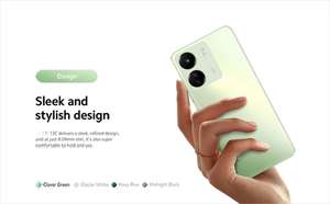 Smartphone 4G d'occasion en gros 13C, appareil photo 50MP, batterie 5000mAh, écran 90Hz 6,74 pouces, MediaTek Helio G85, 128 Go LTE - Product Image 2