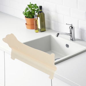Penjualan terlaris silikon tahan lama dapur wastafel penjaga Mat ramah lingkungan keran wastafel cipratan air papan Baffle percikan air percikan Pad alat - Product Image 1