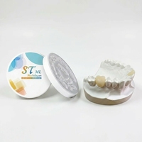 Disco de Zirconia IVISTA ST-ML con Certificación ISO, Ahorra Tiempo, Aspecto Natural y Atractivo, 43% de Translucidez, 1200MPa, para Uso en CAD CAM