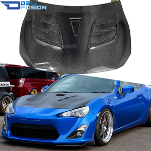 Capó Ventilado Estilo VRS de Fibra de Carbono para Subaru BRZ Toyota GT86 Scion FR-S 2012-2020, Cubierta de Capó Delantero - Product Image 1