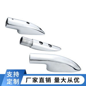 Accessoires de quincaillerie en acier inoxydable marin 22 mm, supports en forme de sabot pour fixation de garde-corps de bateau de pêche de yacht - Product Image 4