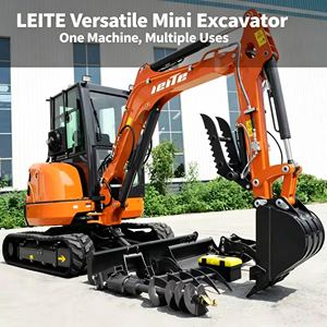 สินค้าขายดีทั่วโลก จัดส่งฟรี รถขุดขนาดเล็ก Leite Epa Engine ผู้ผลิต Bagger 3.5 ตัน Escavatore - Product Image 4