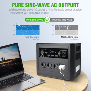 Estación de Energía Solar Portátil de 2000w, Precio, 110v 220v, Estación de Energía Solar Portátil para Exteriores, Estación de Energía con Batería - Product Image 4