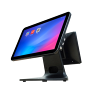 Système de point de vente tactile capacitif ISEE A100, caisse enregistreuse en alliage d'aluminium, configuration OEM/ODM Android/Windows, Wi-Fi 6, Bluetooth 5.2