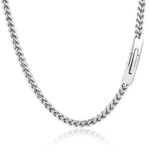 Collar de Cadena Cubana de Acero Inoxidable de 6 mm, Chapado en Oro de 18K, Estilo Hip Hop, para Hombre y Mujer, Venta al por Mayor - Product Image 5