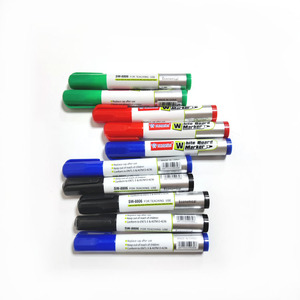 SW-8806 Whiteboard Marker 10 Pcs Teaching Use Black Blue <b>Red</b> Ink Erasable Whiteboard Writing Marker - Product Image 2