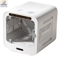 Séchoir pour animaux de compagnie 72L, grande capacité, faible bruit, boîte de séchage pour chats et chiens avec protection contre la surchauffe, pour la maison, la salle de bain, le salon