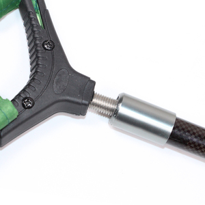 Manico per Guadino da Carp Fishing Selco MIX CARBON Nero con Testa in Alluminio, Palo Telescopico a Innesto per Canna da Pesca - Product Image 3