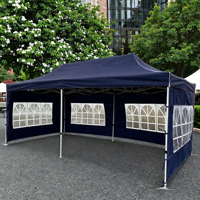 Grande tente de glamping extérieure imperméable, chapiteau personnalisé résistant aux déchirures, au montage facile, avec housse de protection contre la pluie pour fêtes ou réceptions