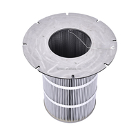 Élément filtrant à cartouche en polyester pour usine de ciment Farrleey, filtre de remplacement pour dépoussiéreur industriel, pour le nettoyage des poussières