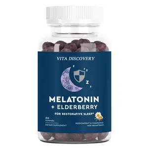 Factory Supplier Diet Melatonin Gummy Superfruit Sleep Gummies Healthcare Products To Improve Memory And Sleep