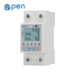 Protector de Energía Inteligente WiFi TUYA APP, Dispositivo de Relé con Protección Contra Sobretensión, Baja Tensión y Fuga a Tierra, Interruptor de Circuito, Medidor de Energía en <span class=keywords><strong>kW</strong></span> - Product Image 3