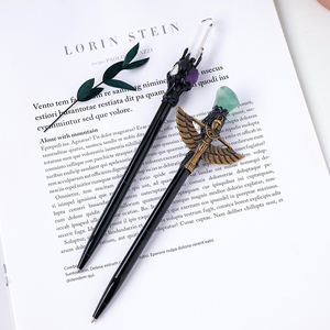Quartz rose brut de pierre précieuse de haute qualité stylo en cristal magique de roche en <span class=keywords><strong>argile</strong></span> fait à la main en vente en gros - Product Image 4