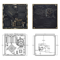 Carte de développement pour maison intelligente Rockchip RK3128, kit de carte mère RK3128 par Rongpin RP3128