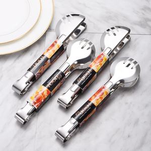 Wholesale Multi-functional Kitchen Buffet <strong>Tongs</strong> for Salad <strong>Fruit</strong> Vegetable Food Meat <strong>Tong</strong> - Product Image 3