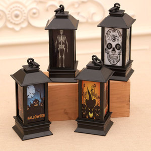 New cross-border product: Halloween glowing <b>oil</b> lamp, Halloween gift, pumpkin <b>lantern</b>, party glowing ornament. - Product Image 4