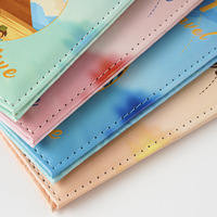 Dompet Paspor Kulit PU Portabel Terbaik dengan Desain Fashion Cetak UV untuk Perjalanan