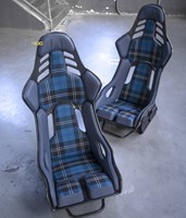 Siège baquet de course universel en carbone/fibre de verre Recaro Podium CF sur mesure pour BMW E60 Série 5, pièces tuning.